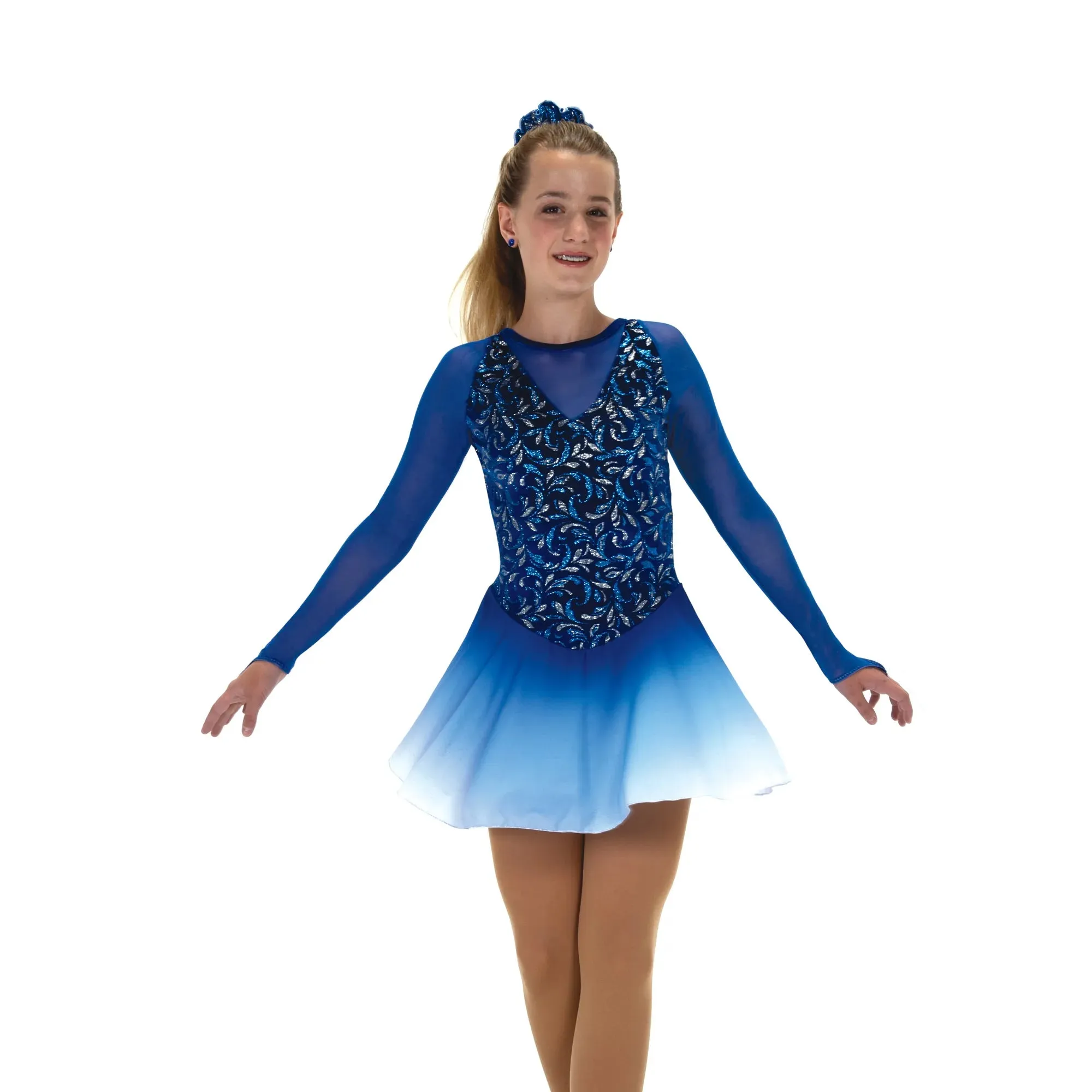 540 Figure Skating Royal Mist Dress