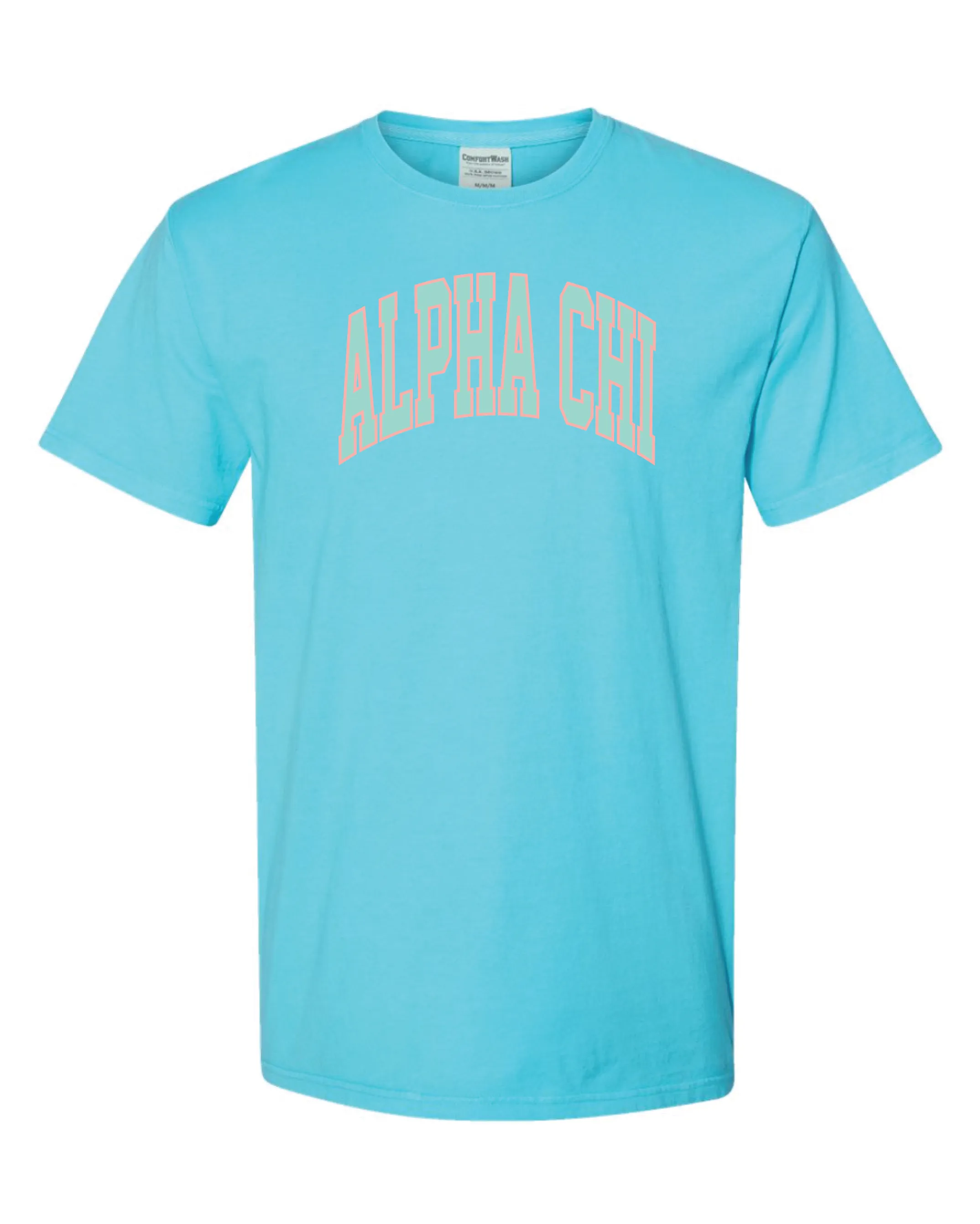 Alpha Chi Varsity Letters Tshirt