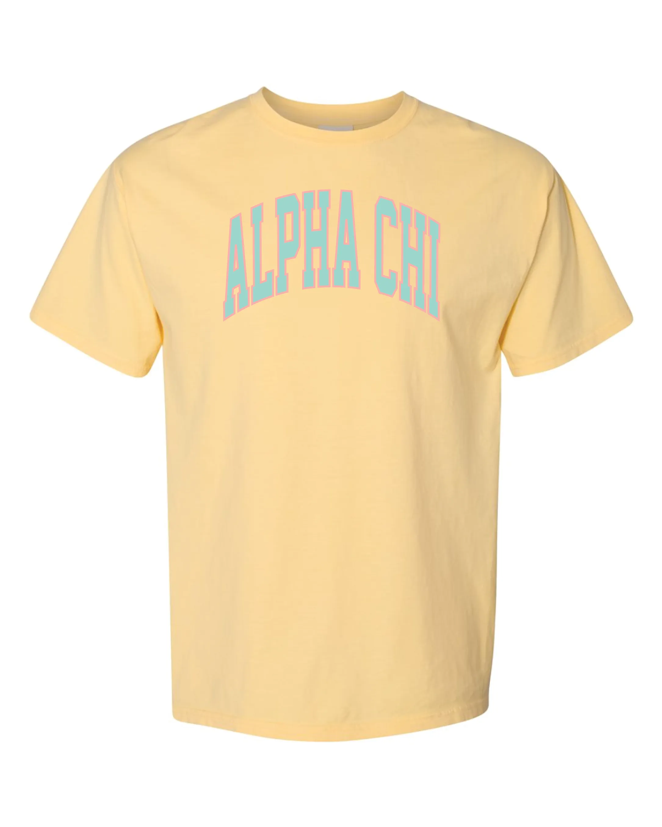 Alpha Chi Varsity Letters Tshirt