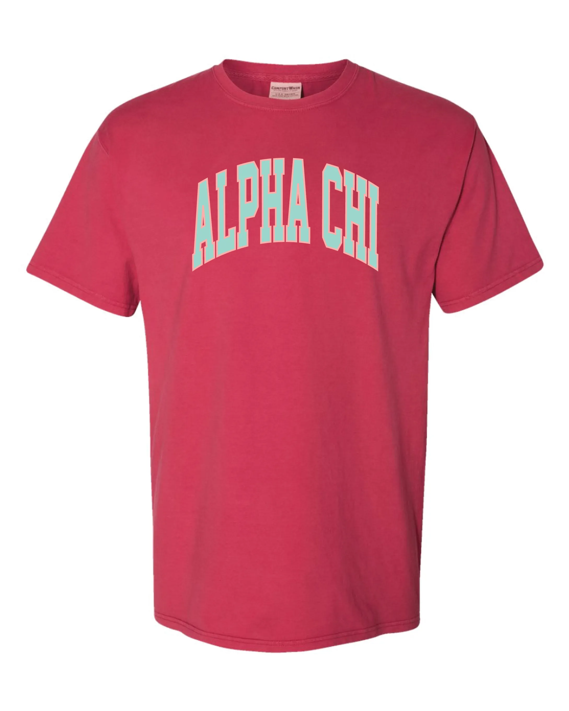 Alpha Chi Varsity Letters Tshirt