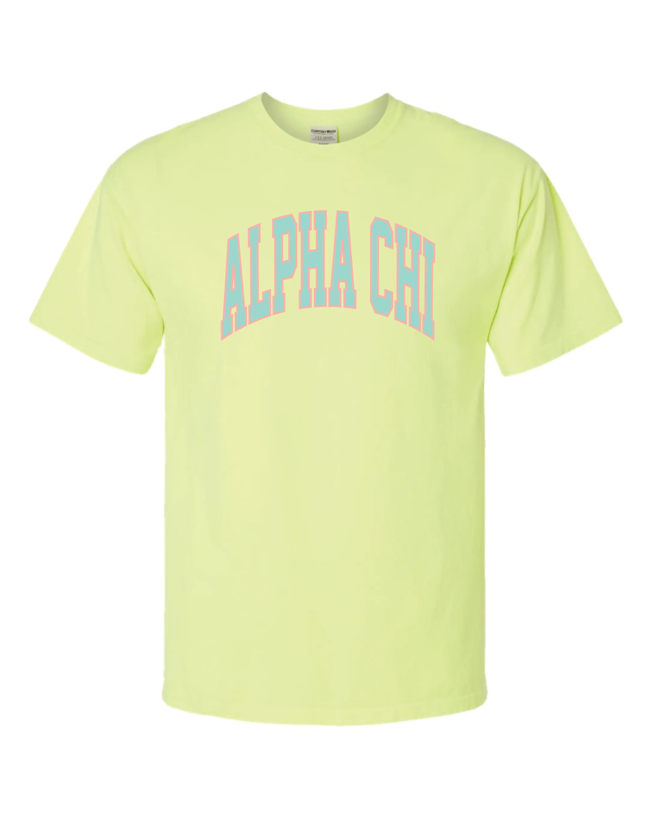 Alpha Chi Varsity Letters Tshirt