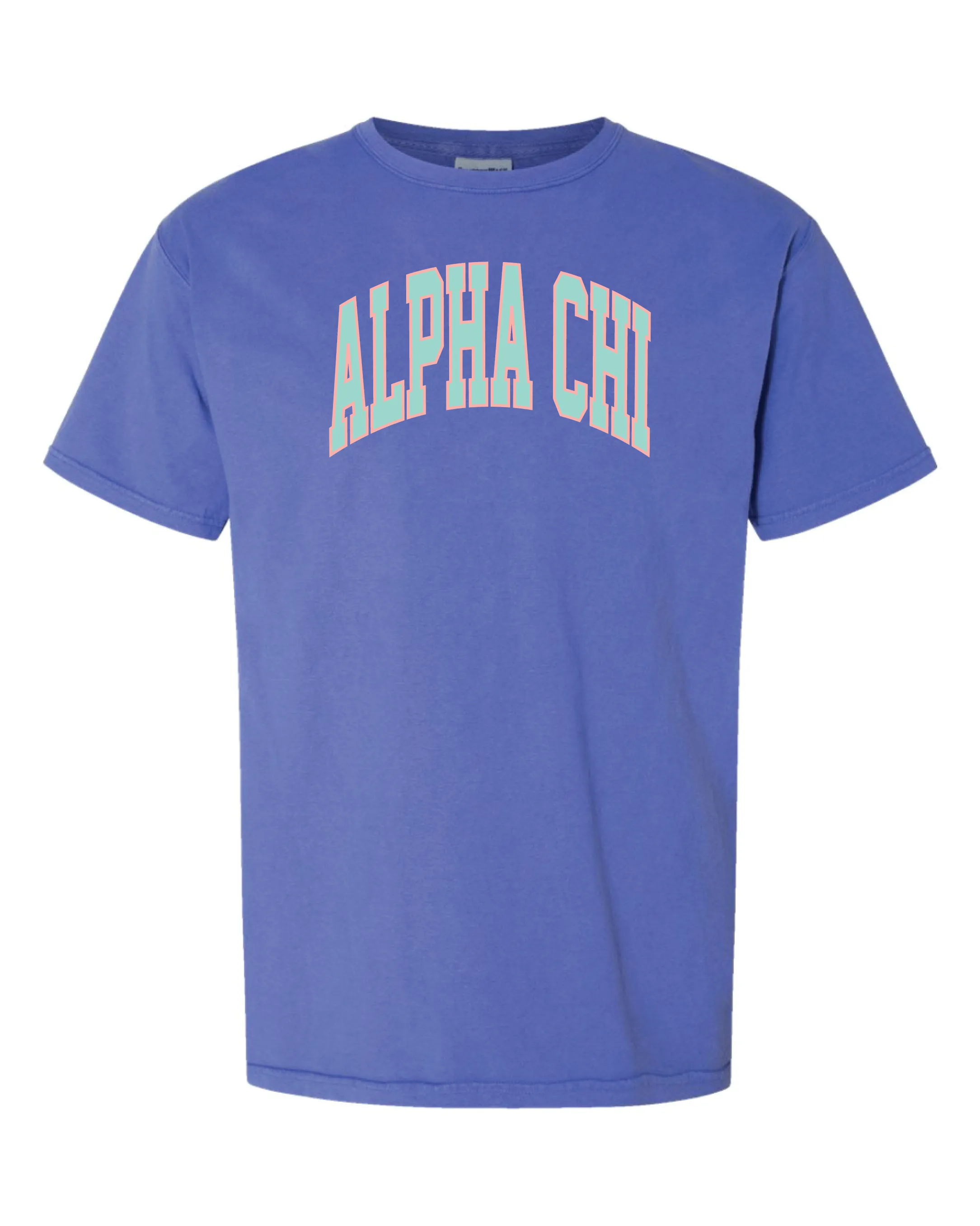 Alpha Chi Varsity Letters Tshirt