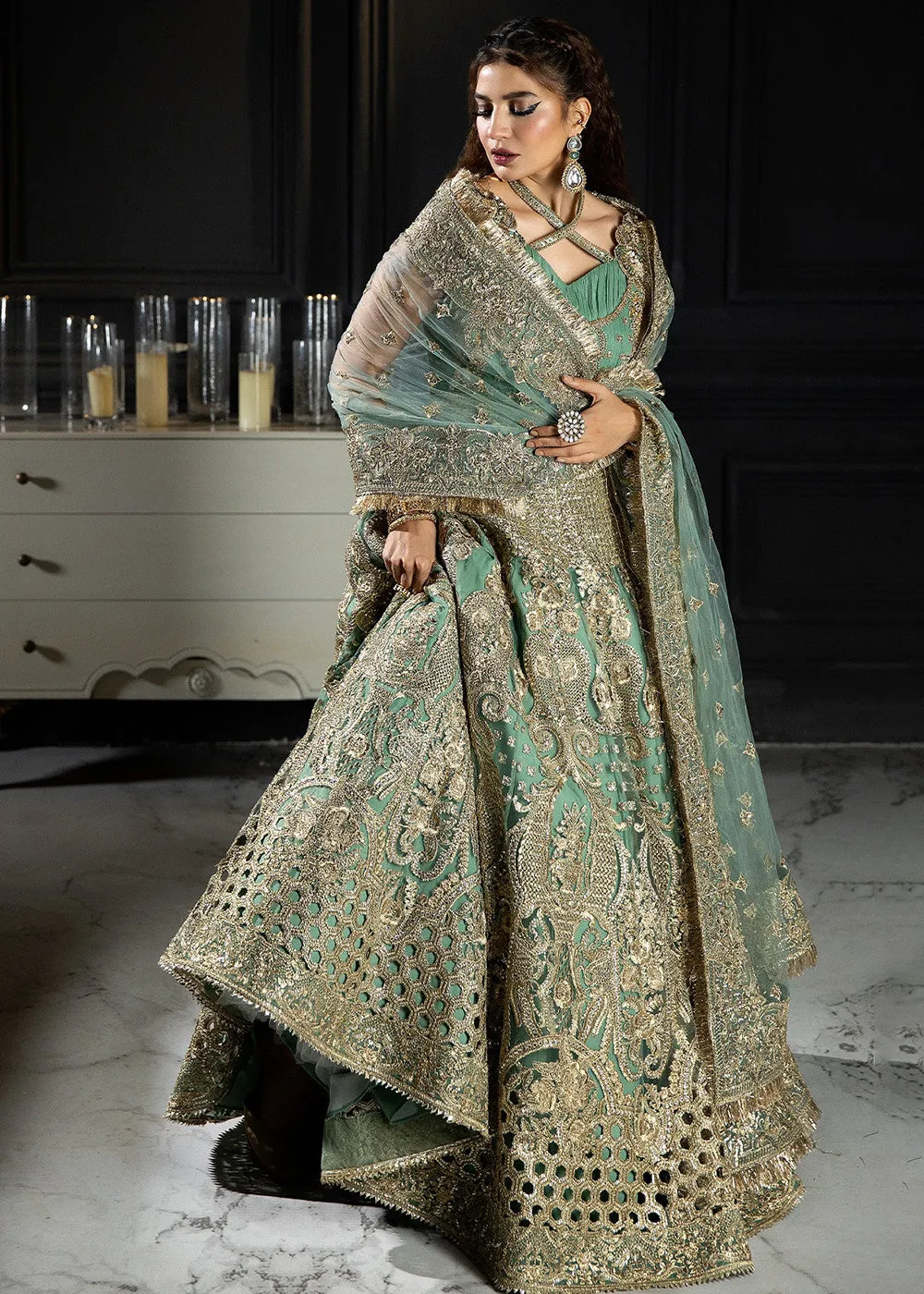 Andaaz-E-Khaas Bridal Formals 2023 by Imrozia | IB-45 Unaysa