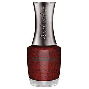 Artistic Colour Revolution, 2303036, Hotness, Red Glitter, 0.5oz