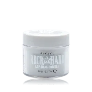 Artistic Rock Hard L&P Nail Powder, VIP Artistic White, 28g, 3.7 Oz, 2416