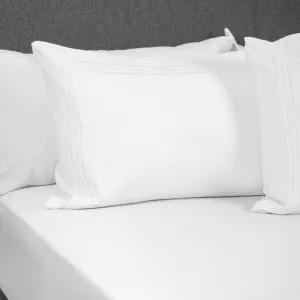 Bamboo 440 Thread Count Pillowcases - White