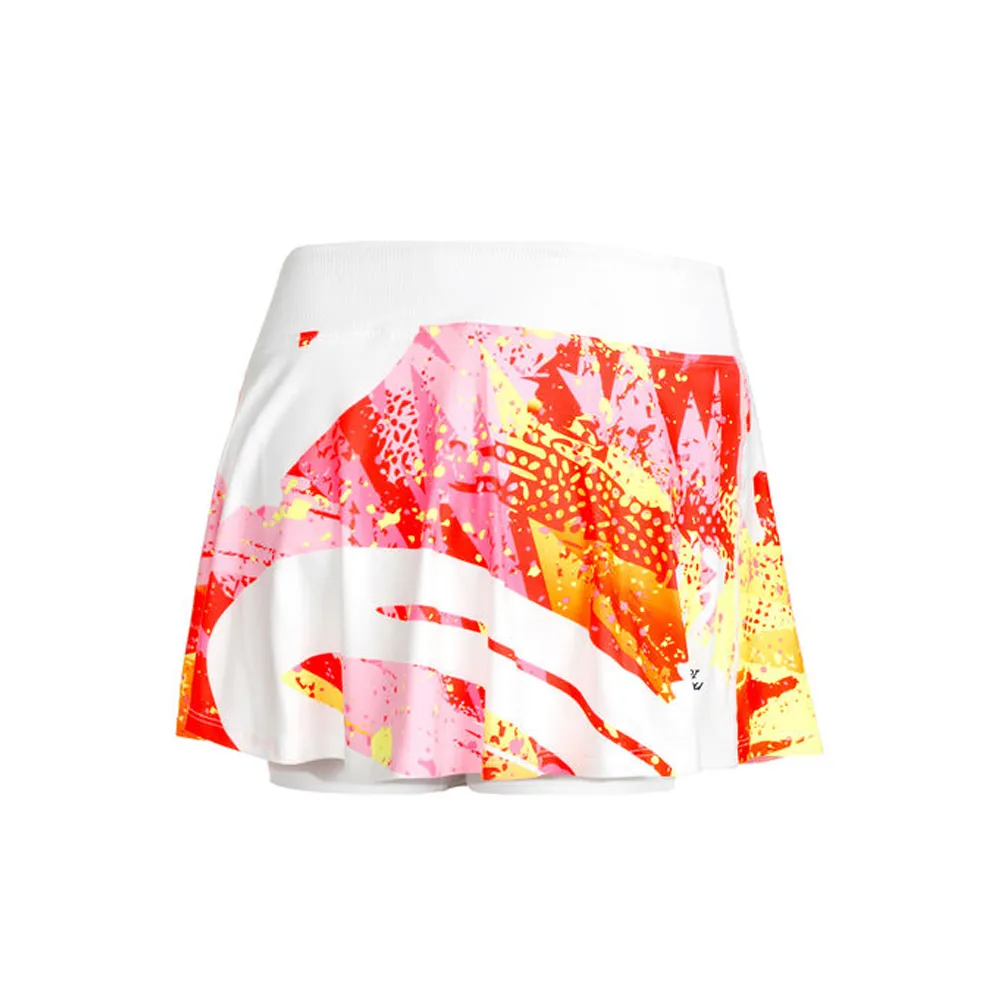 Bidi Badu Wild Arts Printed Wavy Junior Skort (Girl's) - White/Mixed