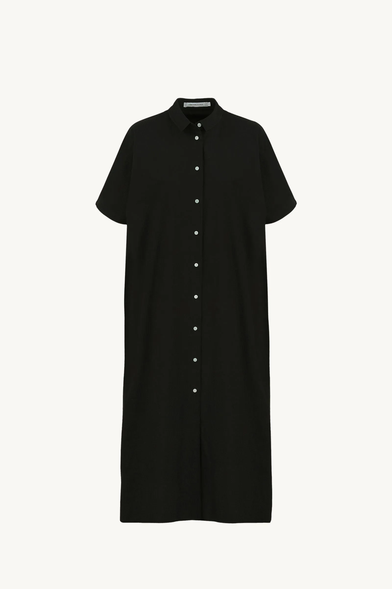 Boxy Shirtdress -- Crisp Cotton