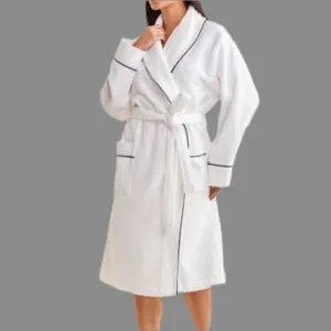 Breathe - Luxury Bath Robe - White