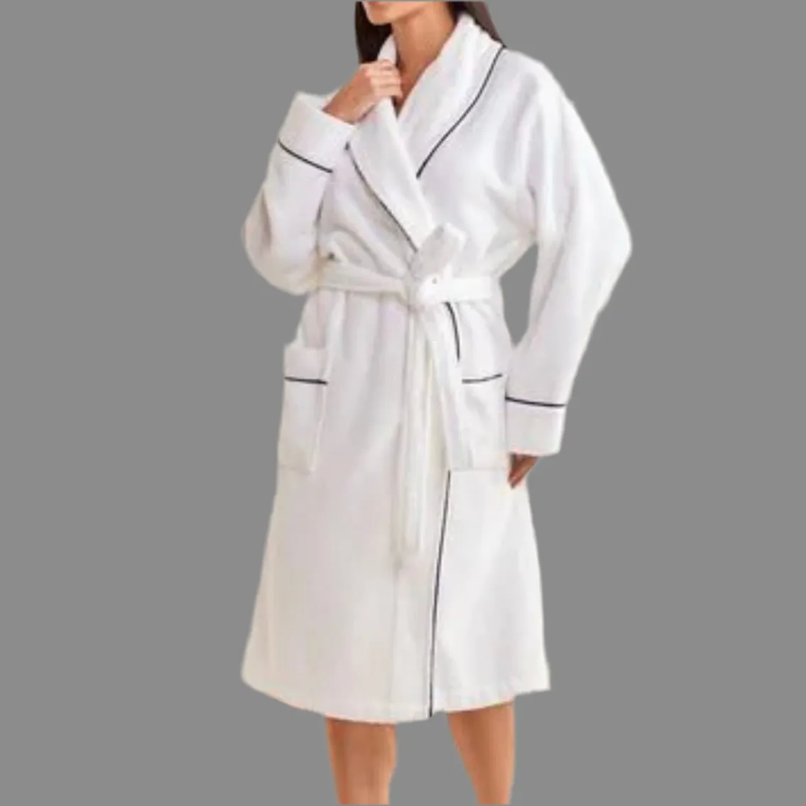 Breathe - Luxury Bath Robe - White