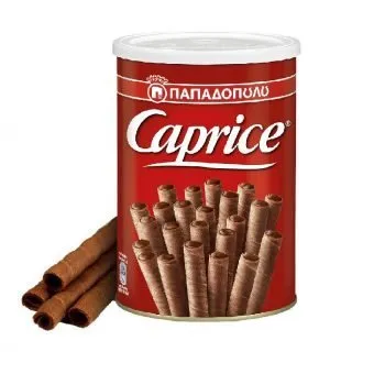 Caprice classic wafer rolls with hazelnut 250g