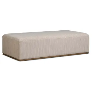 Clive Rectangular Ottoman, Laine Flint