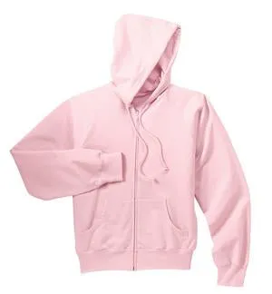 District Threads - Ladies Full Zip Hooded Fleece.  DT207