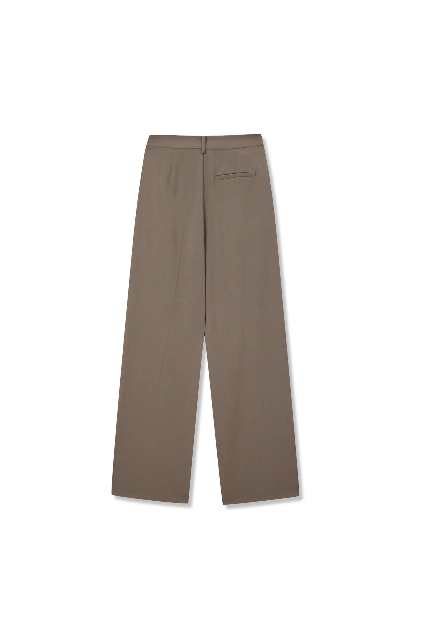 Flattering Straight-Leg Casual Trousers