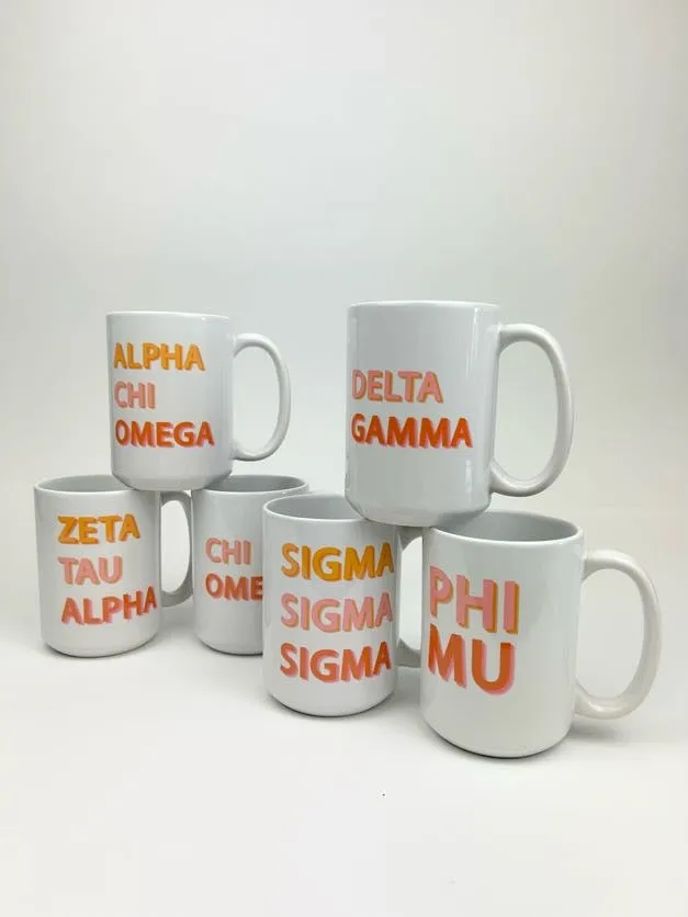 Greek 3D Mug (Final Sale)