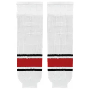 K1 Sportswear Team Canada White Knit Ice Hockey Socks