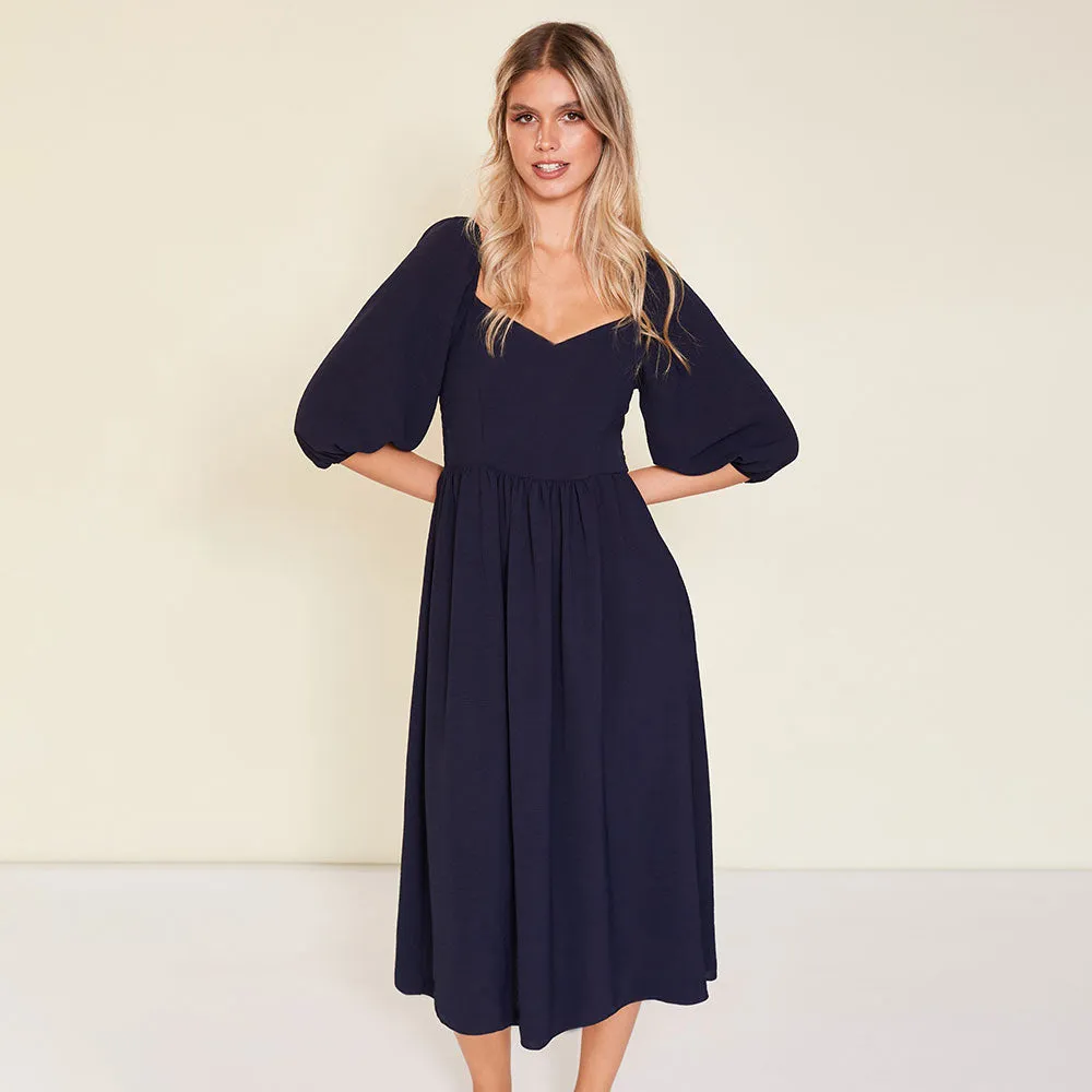 Kadie Dress (Navy)