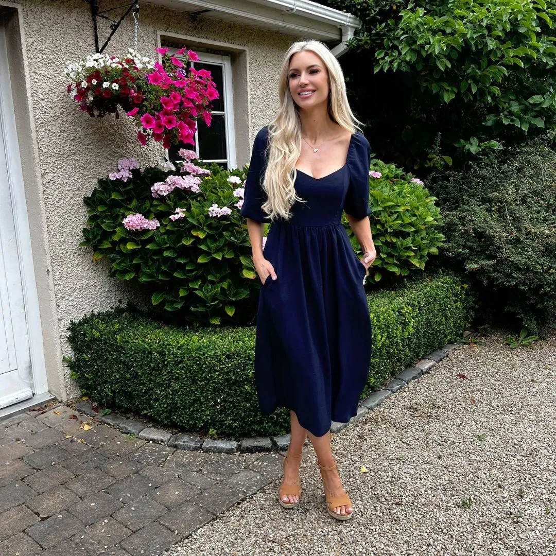 Kadie Dress (Navy)