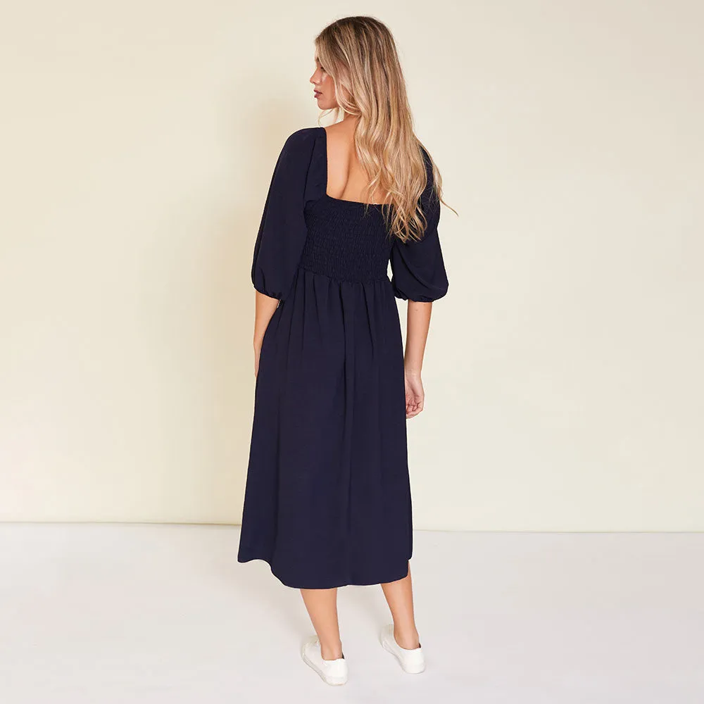 Kadie Dress (Navy)