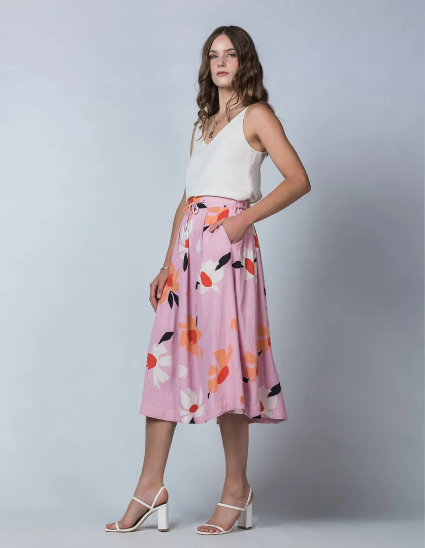 Kathleen Skirt - Lilac Magnolia