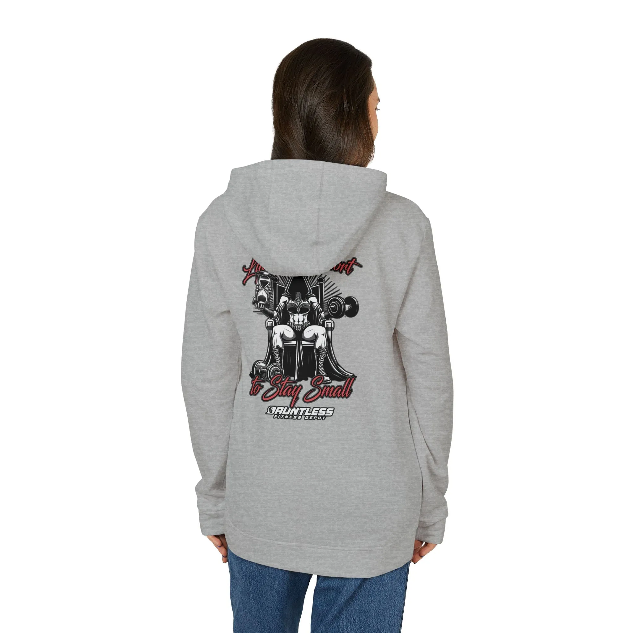 Life to Short Lady Reaper adidas® Fleece Hoodie