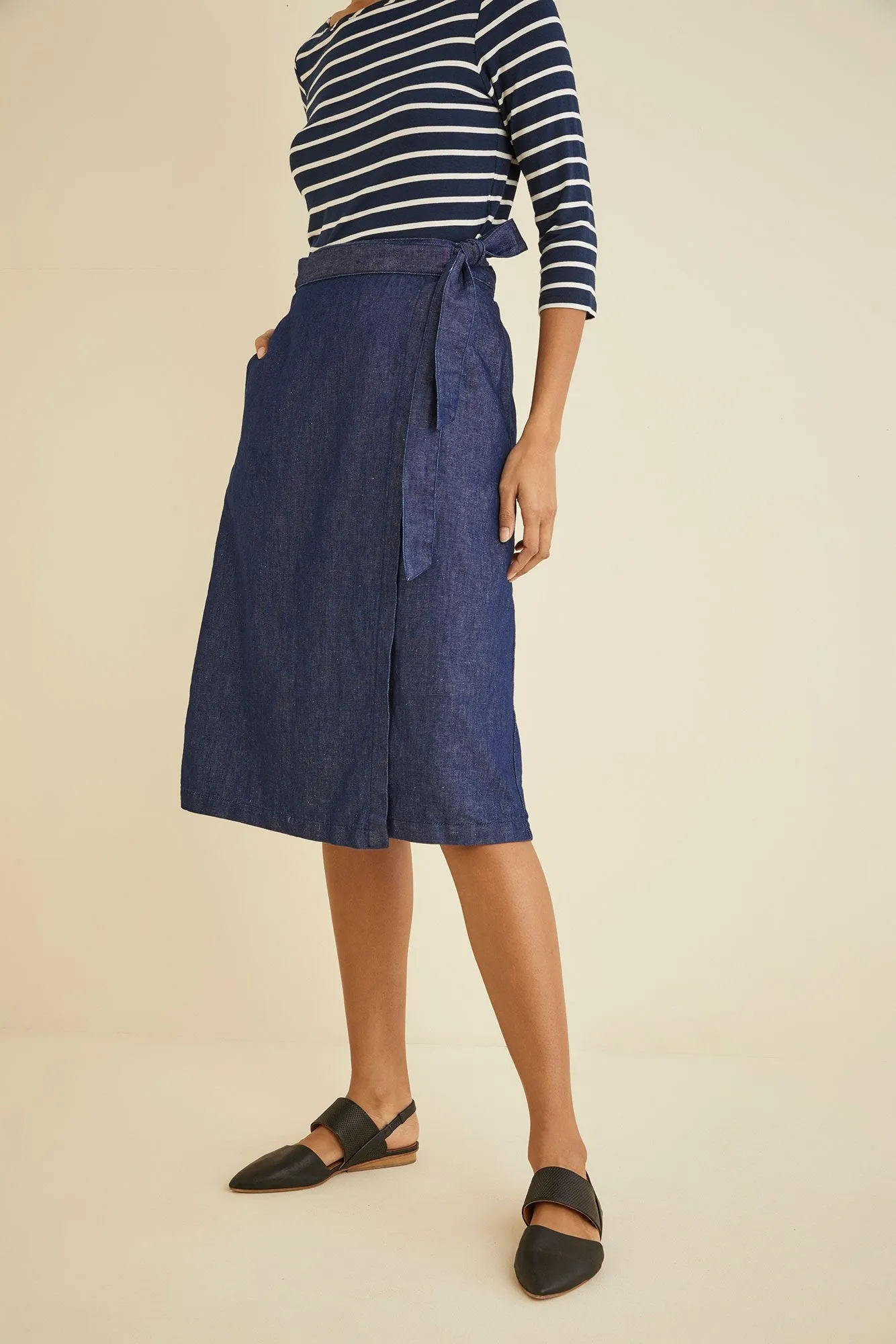 Lyra Denim Skirt