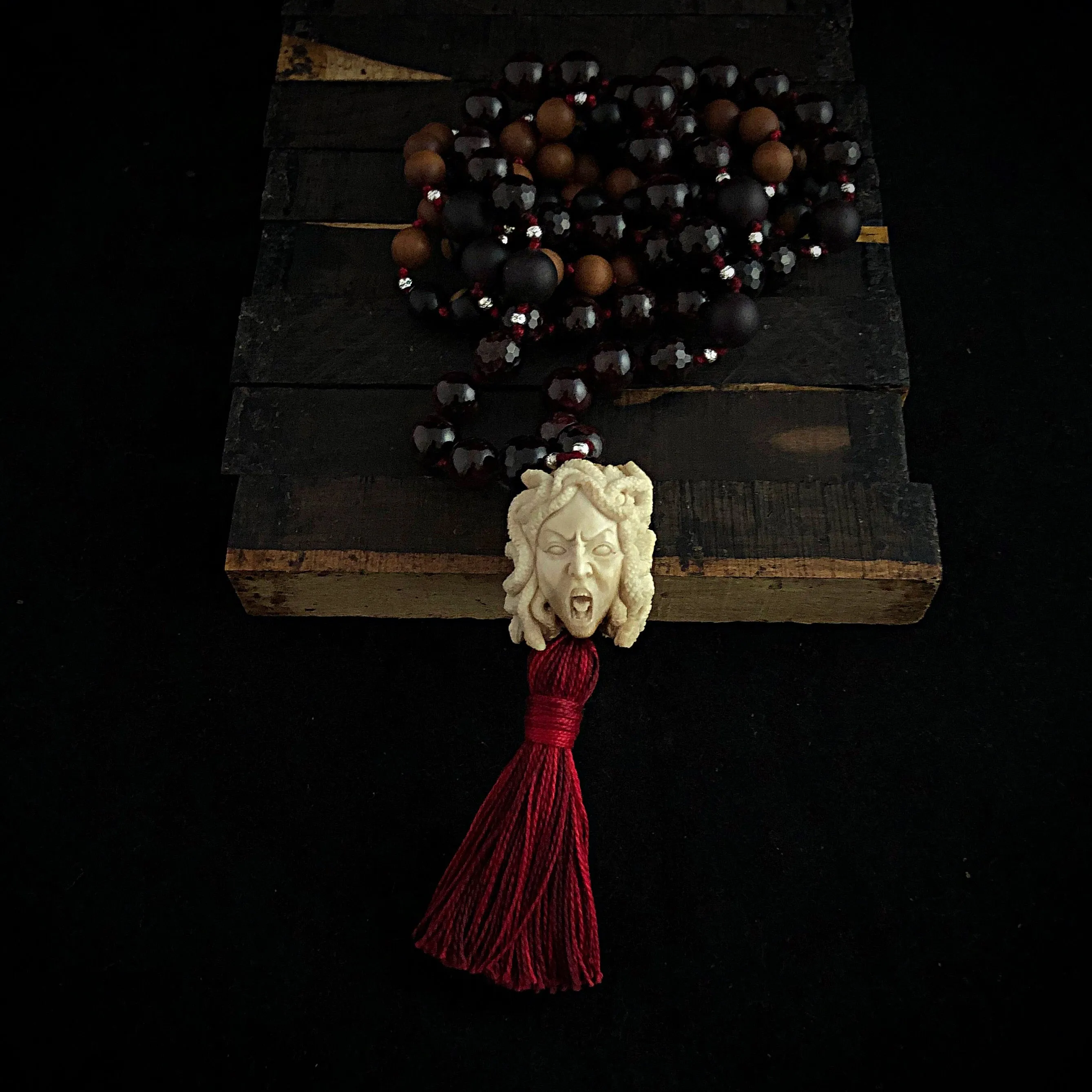 Medusa's Rage Mala Necklace