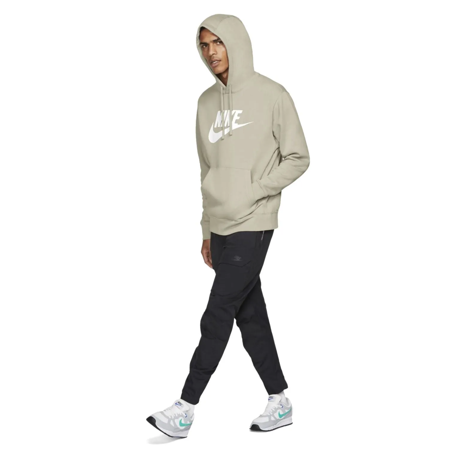 Men's Nike Sportswear Club Logo Hooded Pullover