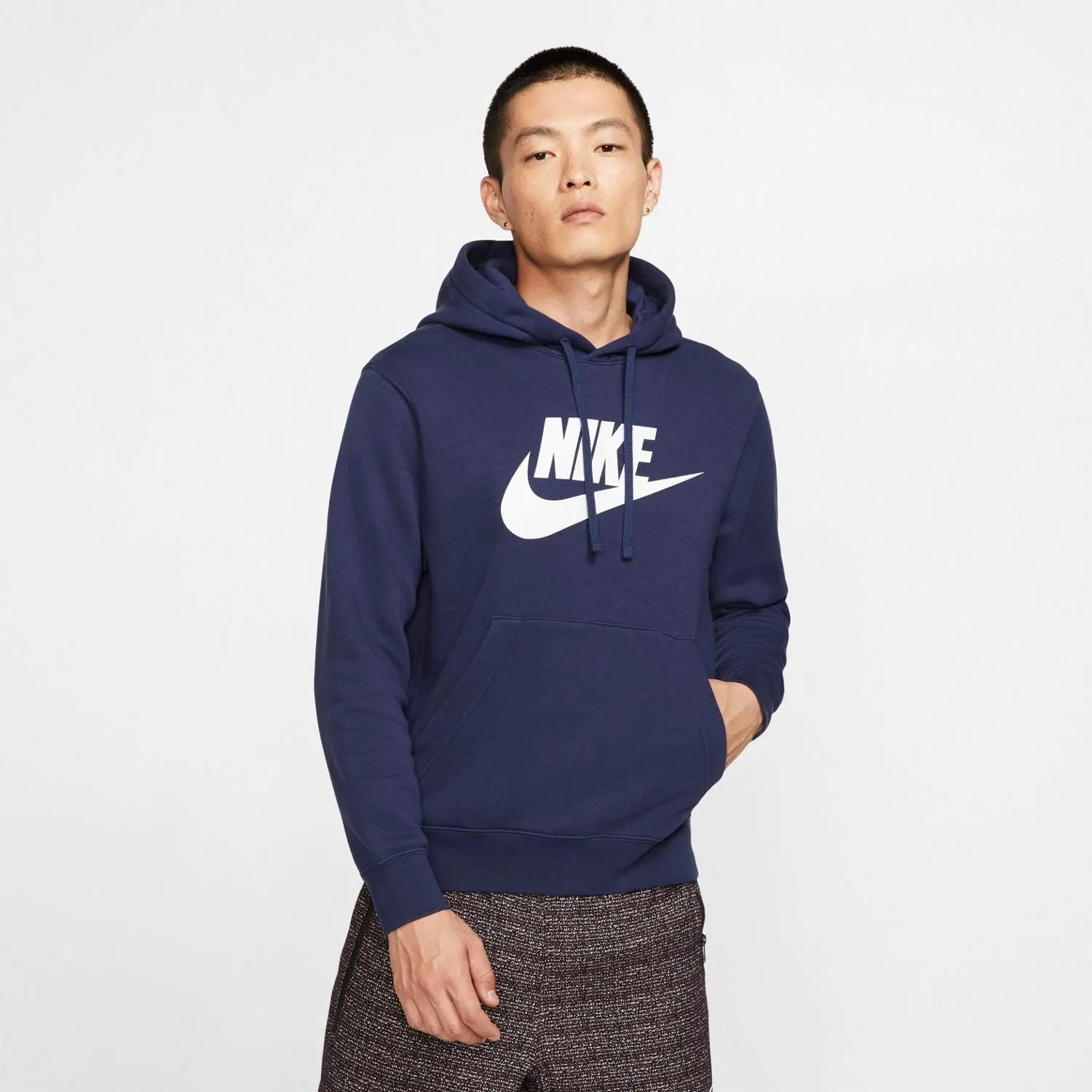 Men's Nike Sportswear Club Logo Hooded Pullover