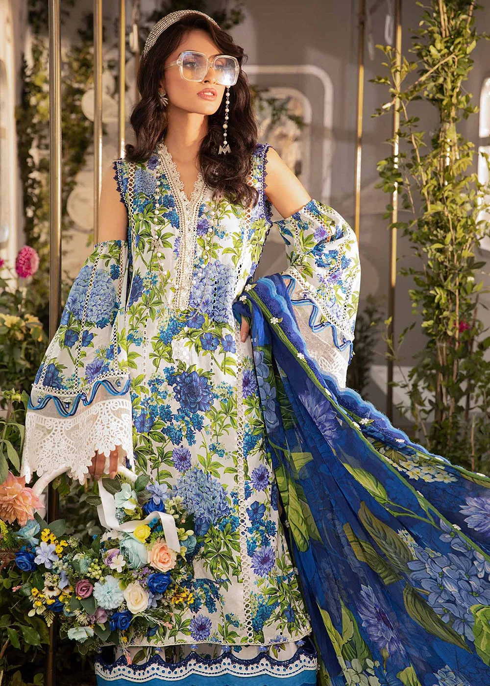 M.Prints Spring Summer Lawn Edit '24 by Maria B | MPT-2102-B