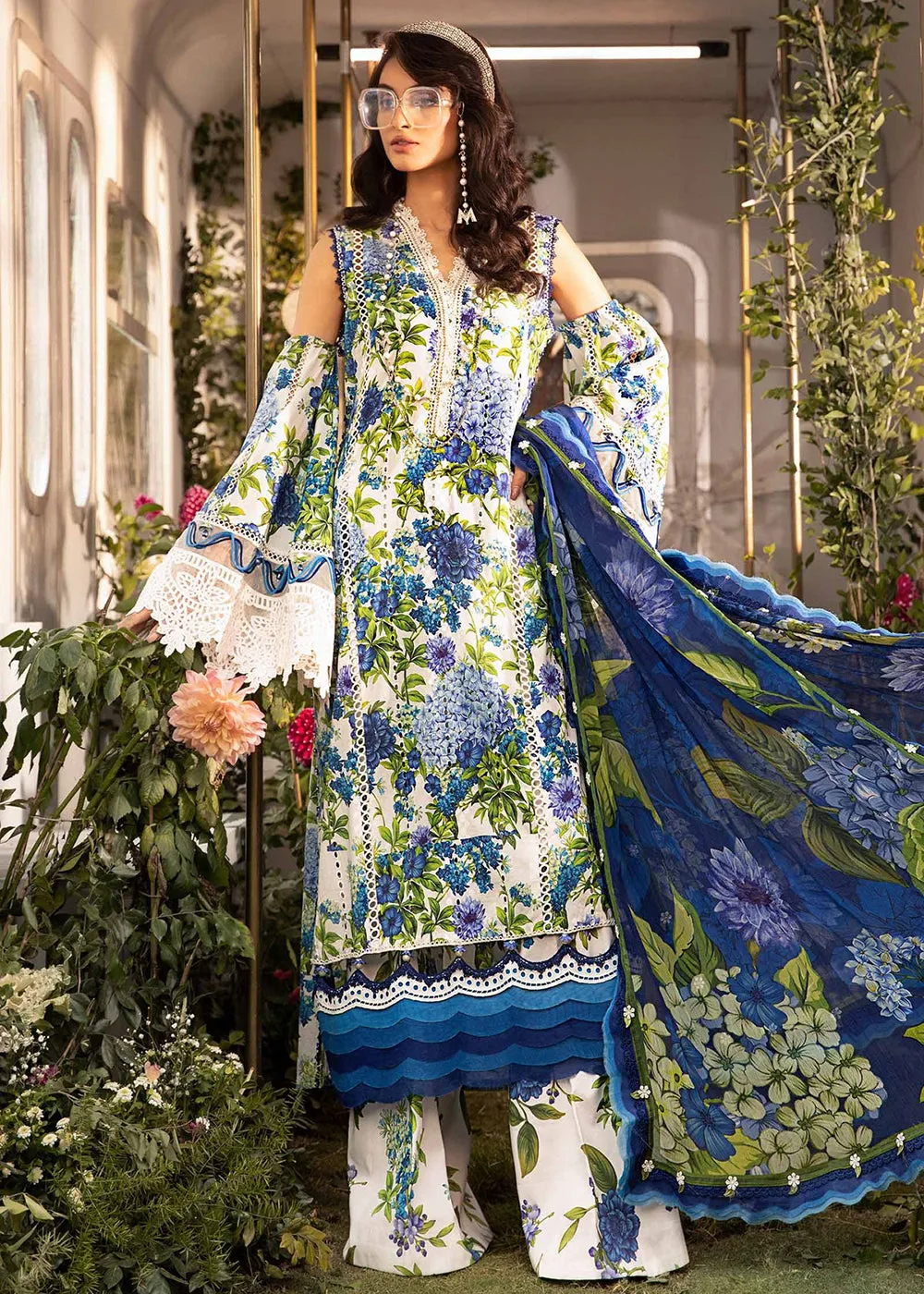 M.Prints Spring Summer Lawn Edit '24 by Maria B | MPT-2102-B