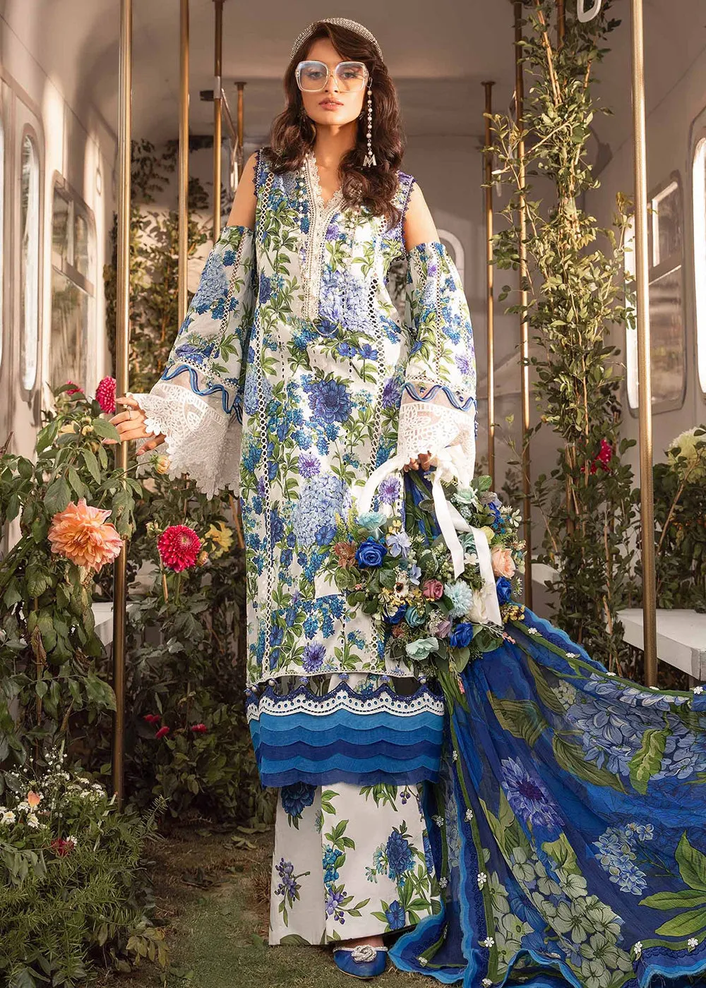 M.Prints Spring Summer Lawn Edit '24 by Maria B | MPT-2102-B