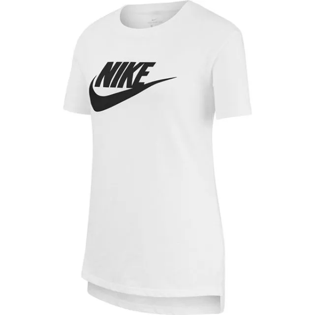 Nike Sportswear Girls Lifestyle T-Shirt White/Black