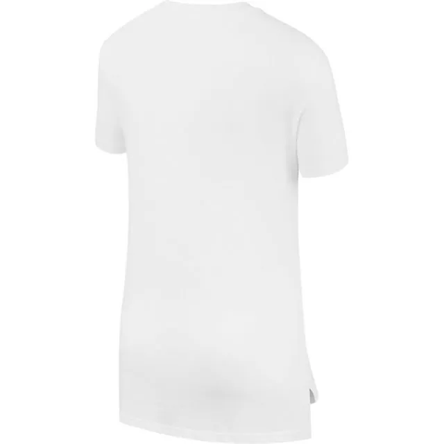 Nike Sportswear Girls Lifestyle T-Shirt White/Black