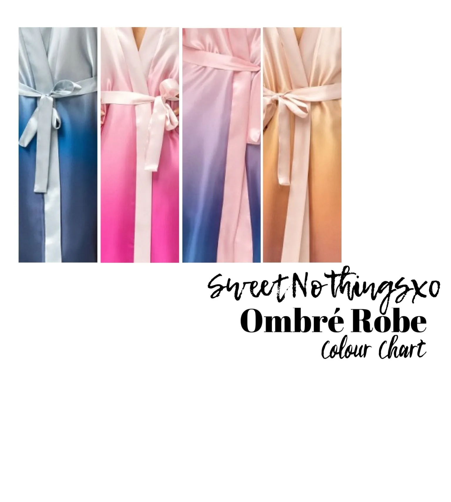 Personalised Robe | Ombre | More Colours Available