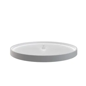 Rev-A-Shelf / LD-2061-28BM-11-1 / Polymer Full-Circle 1-Shelf Lazy Susan w/Bottom Mount Hardware for Corner Base Cabinets