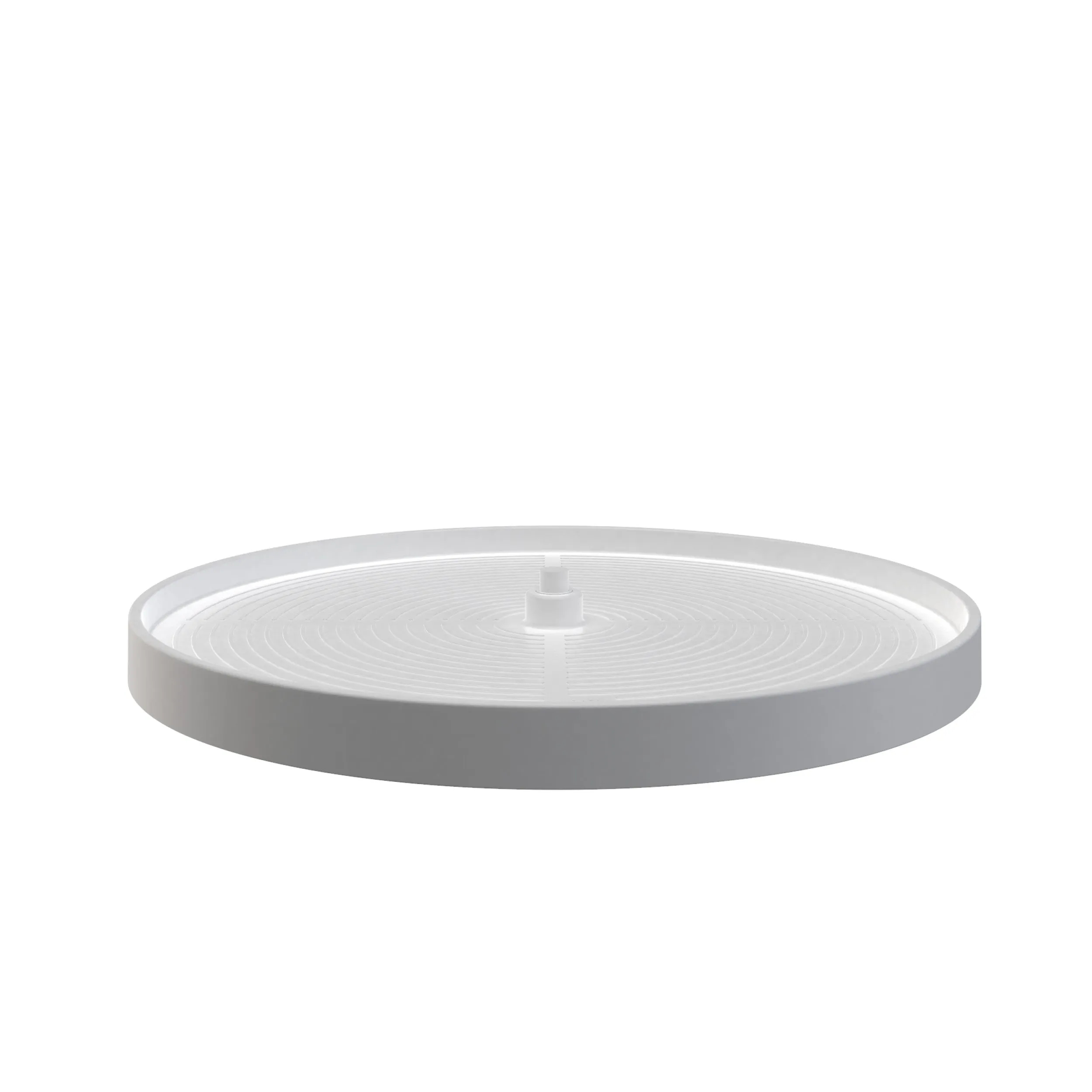 Rev-A-Shelf / LD-2061-28BM-11-1 / Polymer Full-Circle 1-Shelf Lazy Susan w/Bottom Mount Hardware for Corner Base Cabinets