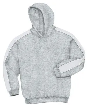 Sport-Tek - Youth Pullover Hooded Sweatshirt with Stripe.  Y255