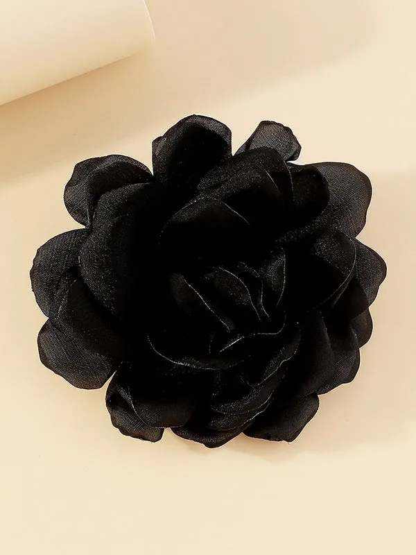 Three-Dimensional Flower Brooch Accessories