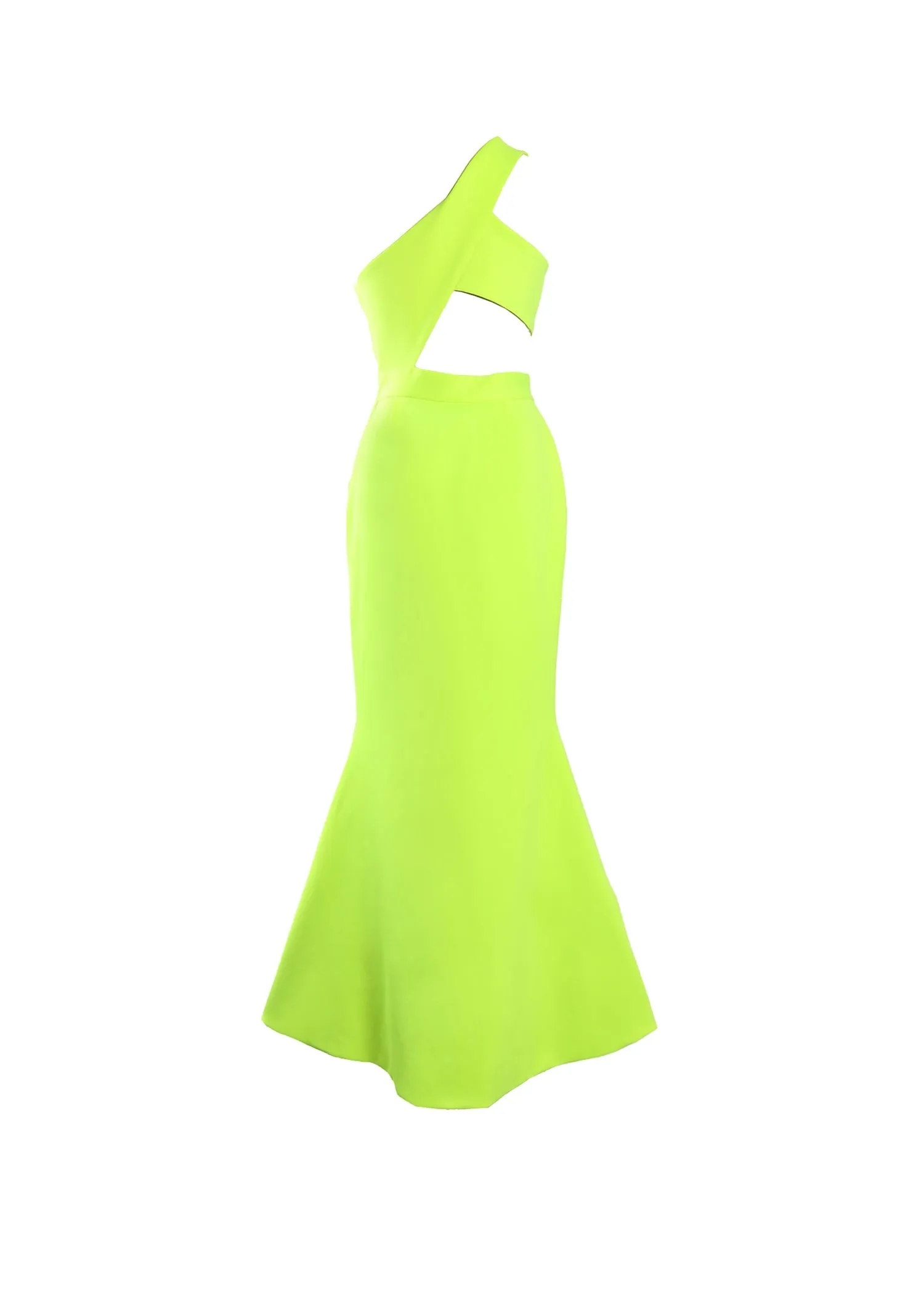 Tien Gown - Lime Green