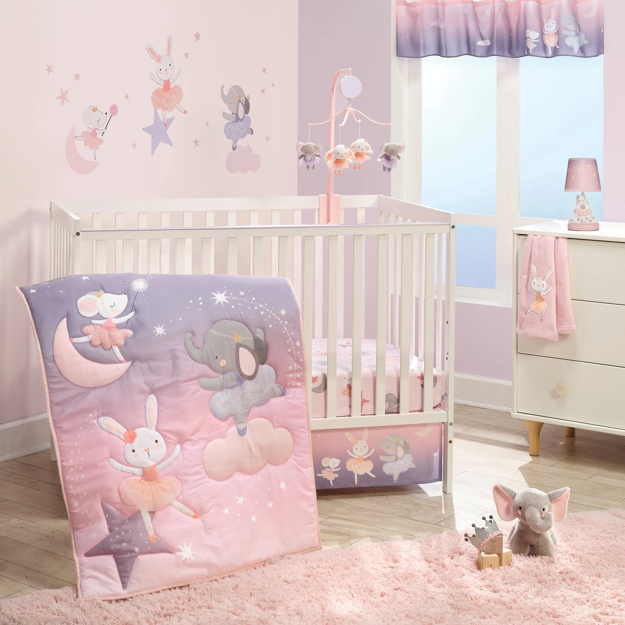 Tiny Dancer 3-Piece Crib Bedding Set