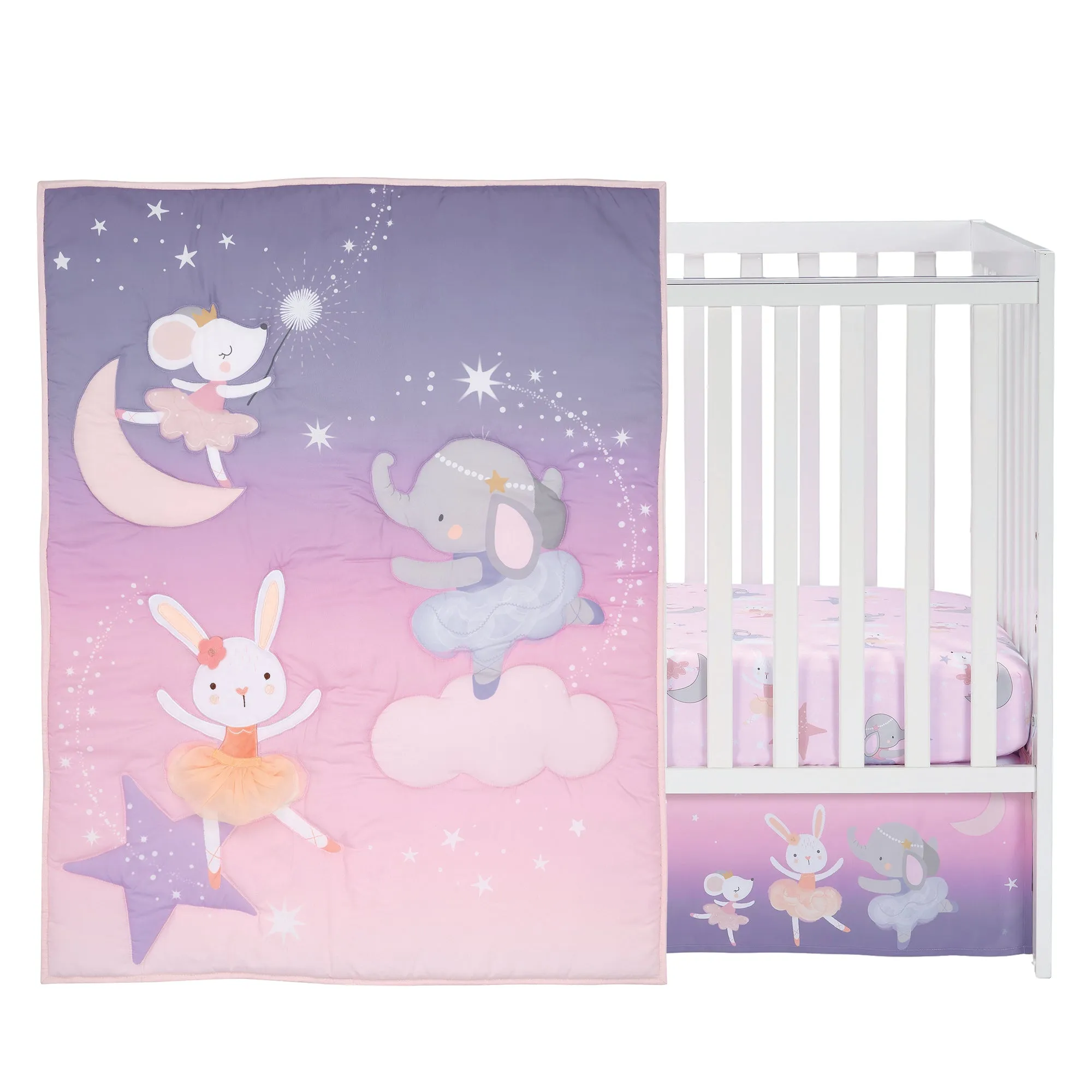 Tiny Dancer 3-Piece Crib Bedding Set