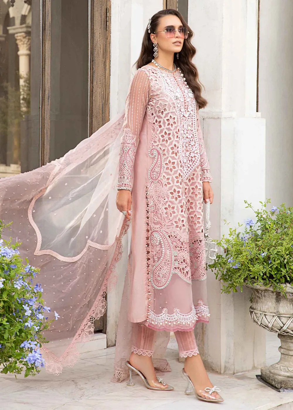 Unstitched Luxury Lawn Eid 2 Edition '24 by Maria B | EL-24-06