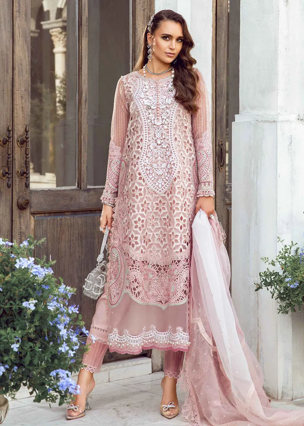 Unstitched Luxury Lawn Eid 2 Edition '24 by Maria B | EL-24-06