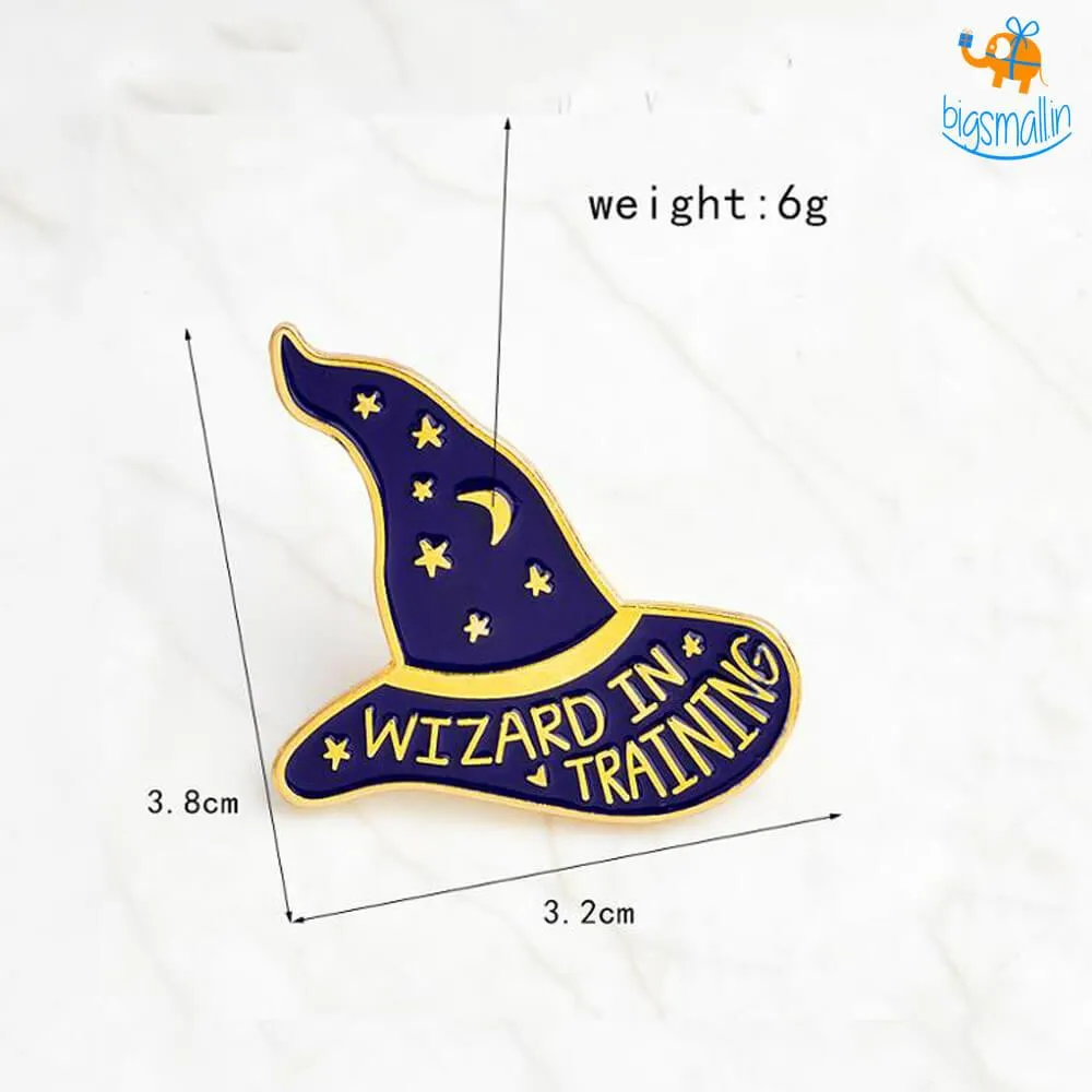 Wizard in Training Metallic Lapel Pin